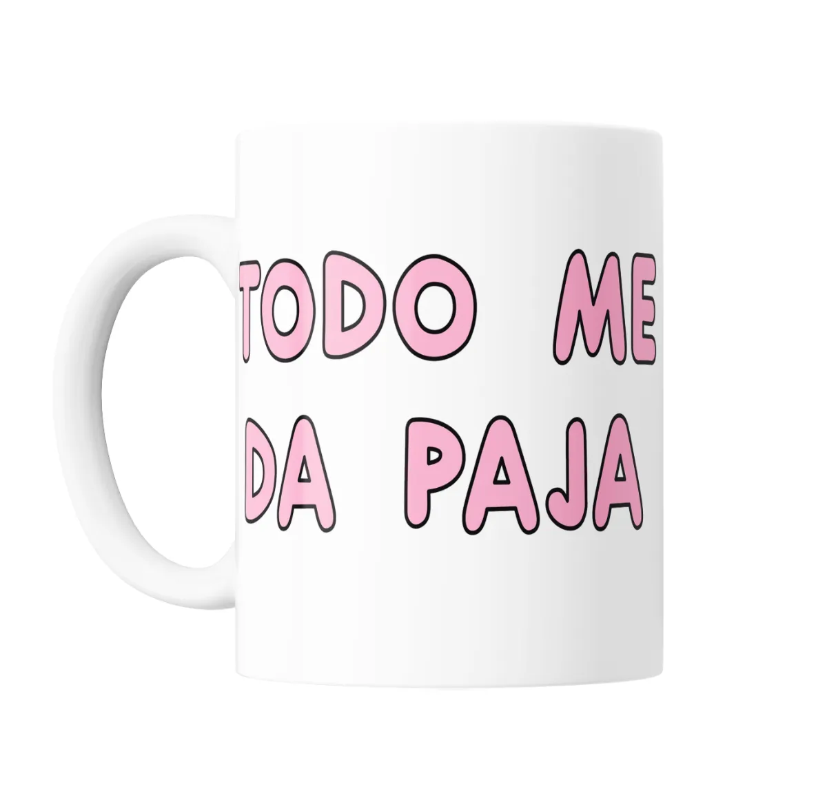 Taza de Cerámica Todo Me Da Paja - vista 2