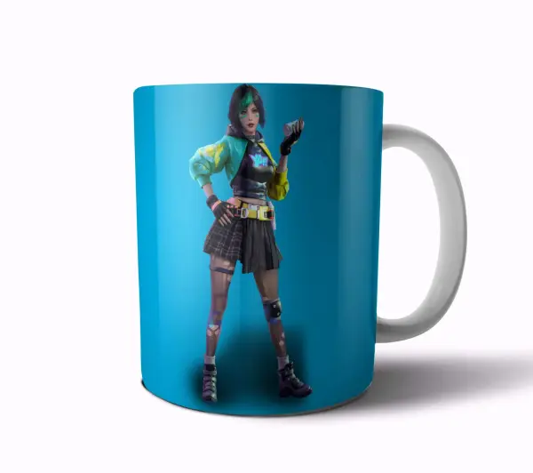 Taza de Cerámica Free Fire Steffie