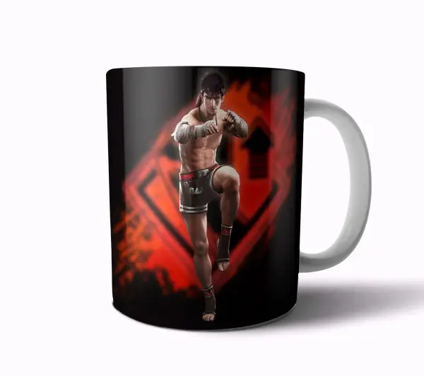 Taza de Cerámica Free Fire Jota Muay Thai