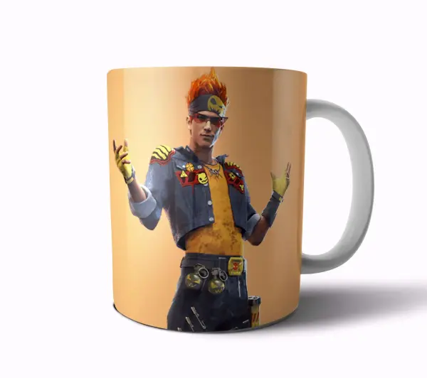 Taza de Cerámica Free Fire Alvaro Pelo de Fuego
