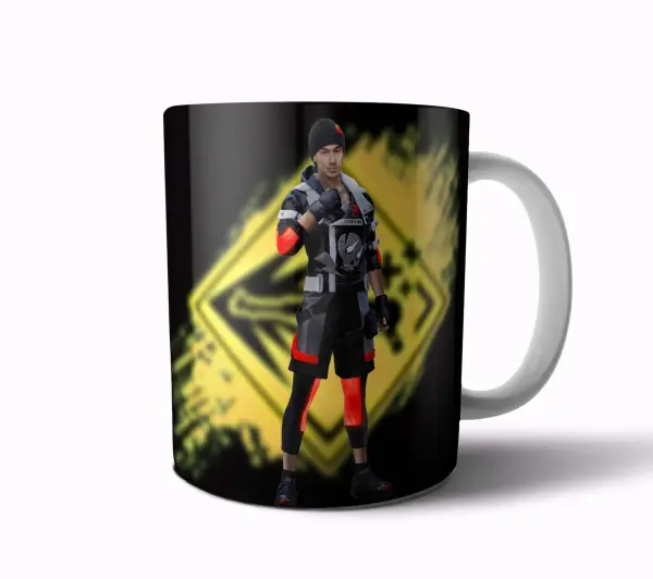 Taza de Cerámica Free Fire Jota