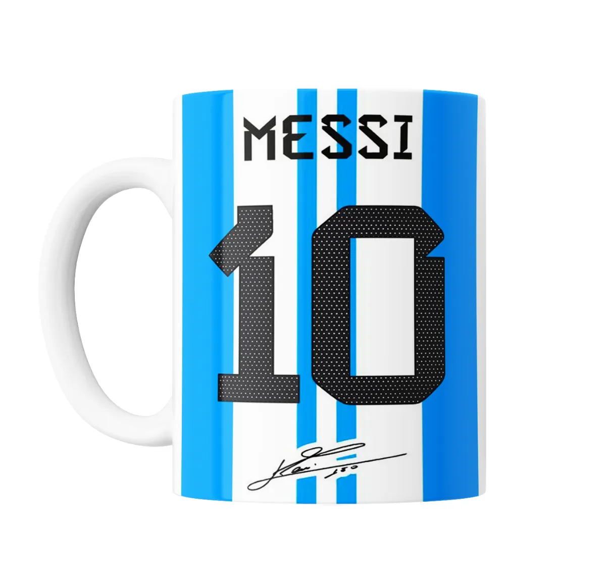 Taza de Cerámica Messi 10 Camiseta Argentina - vista 2