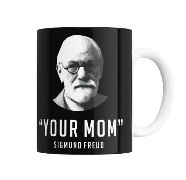 Taza de Cerámica Freud Your Mom