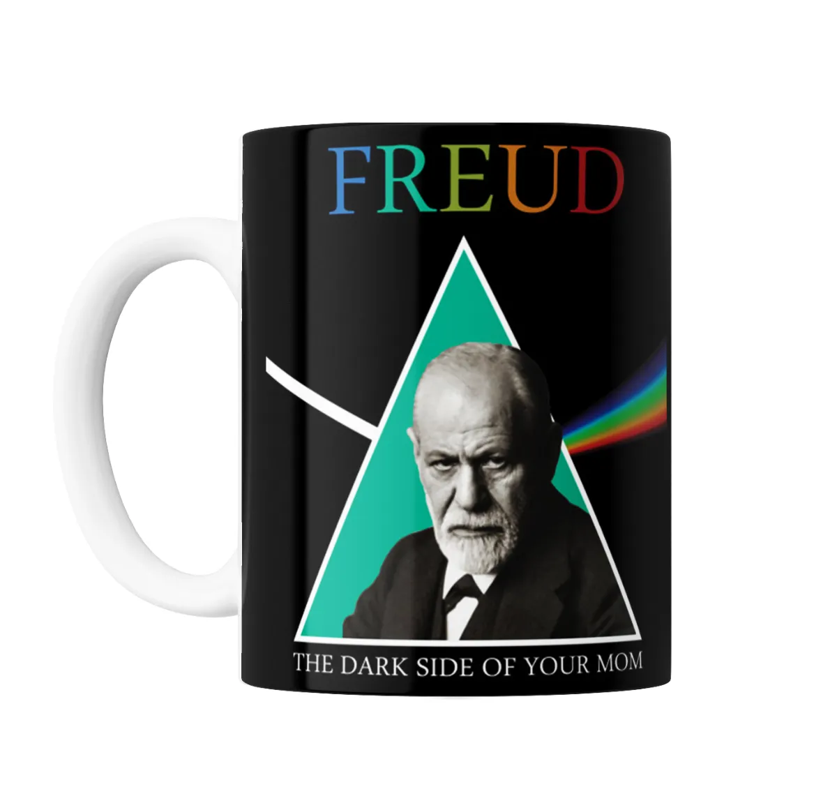 Taza de Cerámica Freud The Dark Side of Your Mom - vista 2
