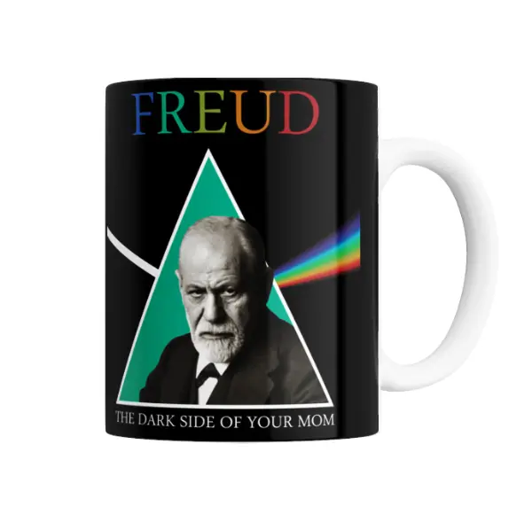 Taza de Cerámica Freud The Dark Side of Your Mom