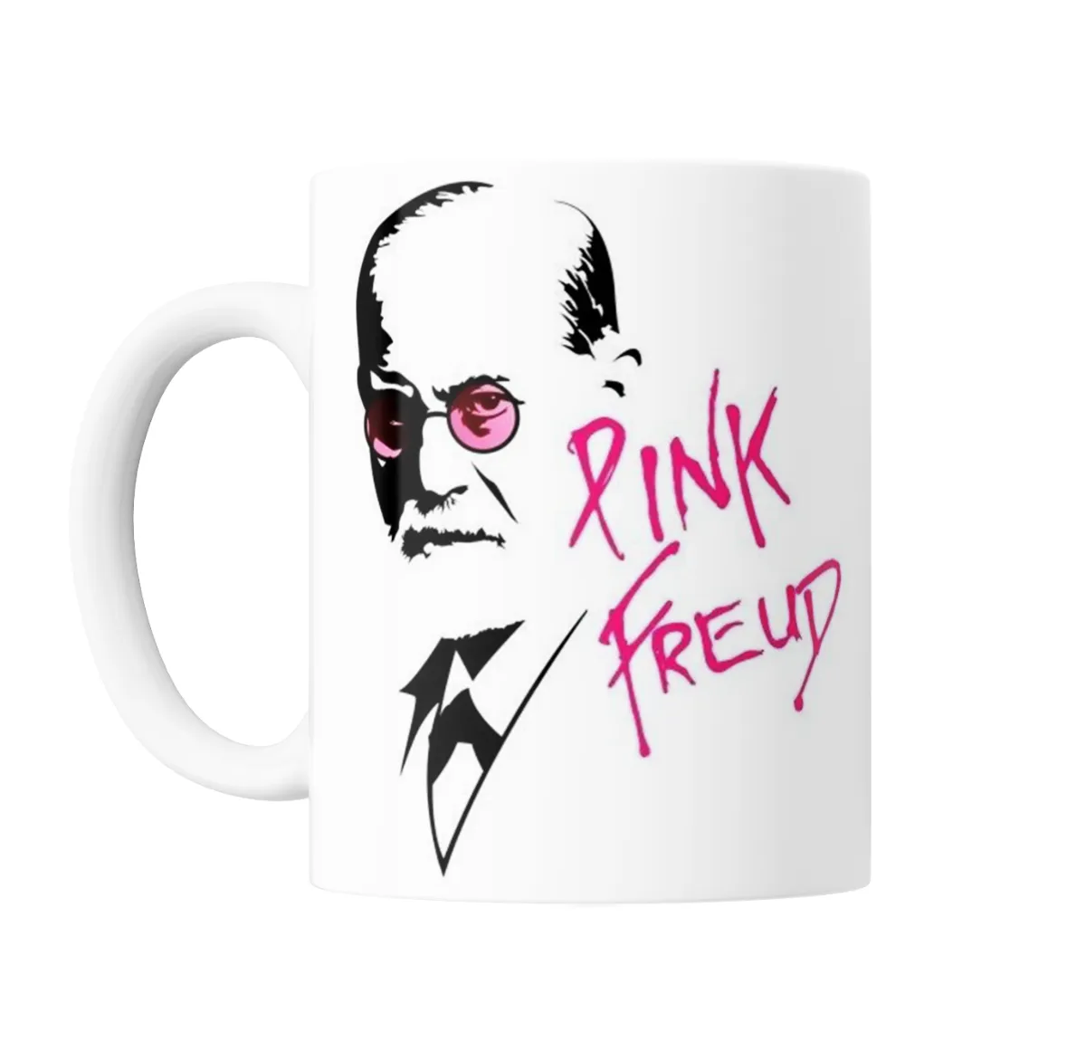 Taza de Cerámica Freud Pink Freud Anteojos Rosados - vista 2