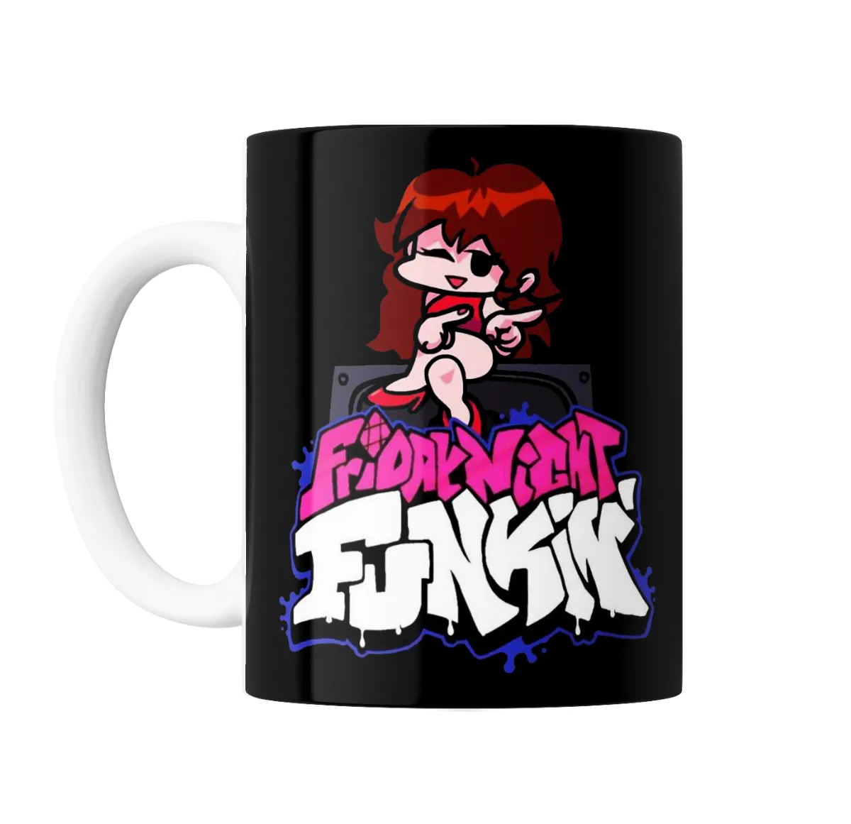Taza de Cerámica Friday Night Funkin Girlfriend - vista 2