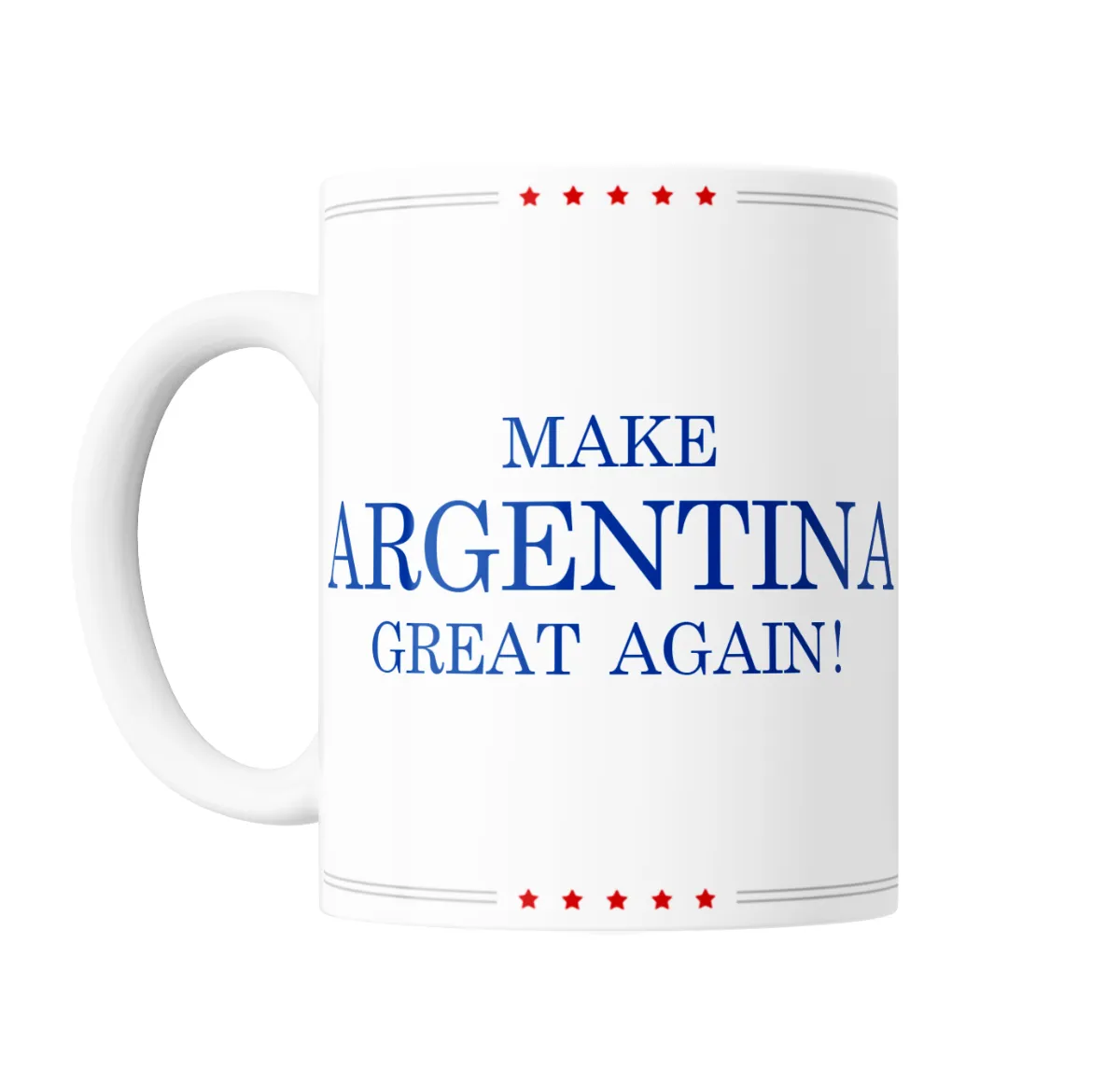 Taza de Cerámica Make Argentina Great Again - vista 2