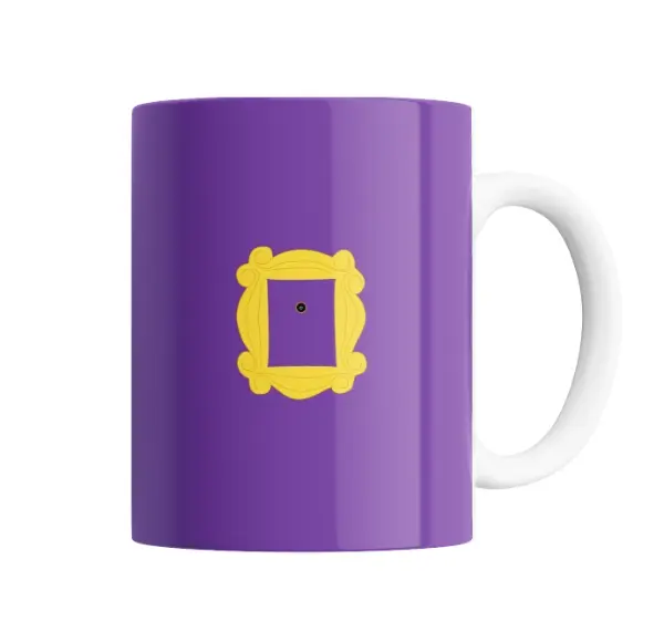 Taza de Cerámica Friends Puerta del Departamento