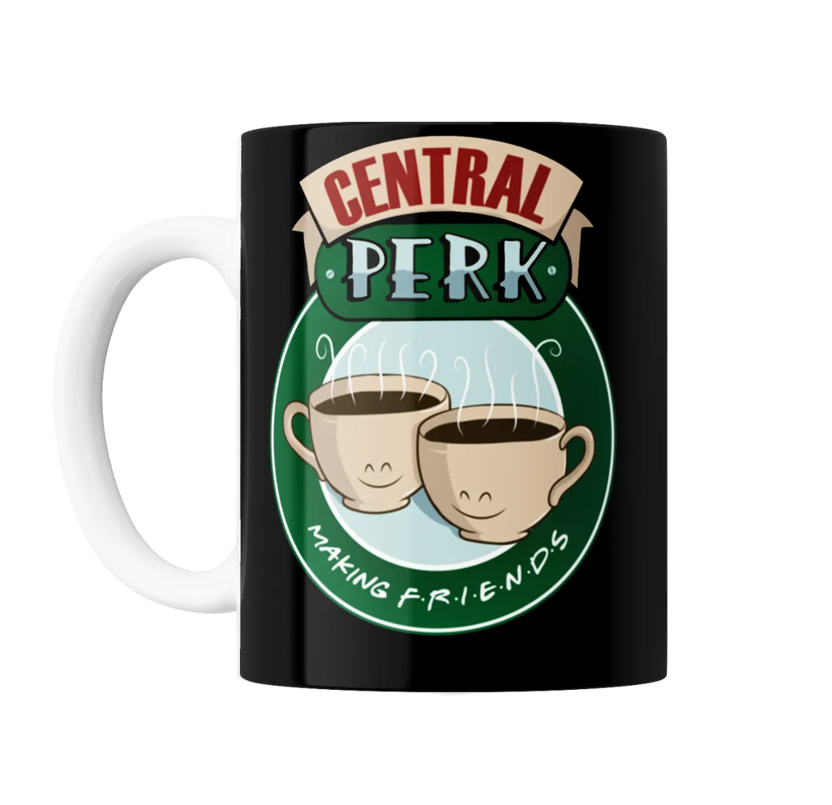 Taza de Cerámica Friends Central Perk Making Friends - vista 2