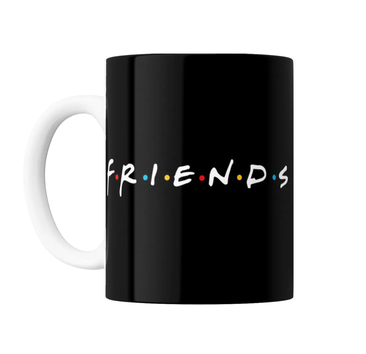 Taza de Cerámica Friends Logo Colores - vista 2
