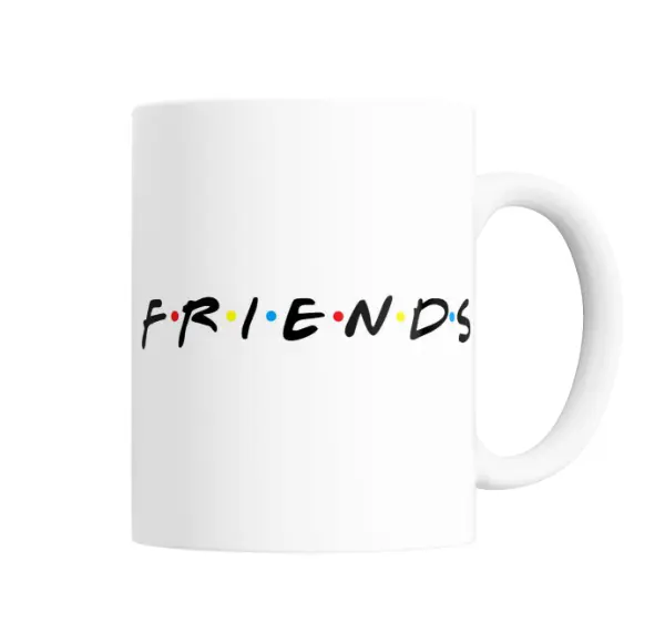 Taza de Cerámica Friends Logo Clásico