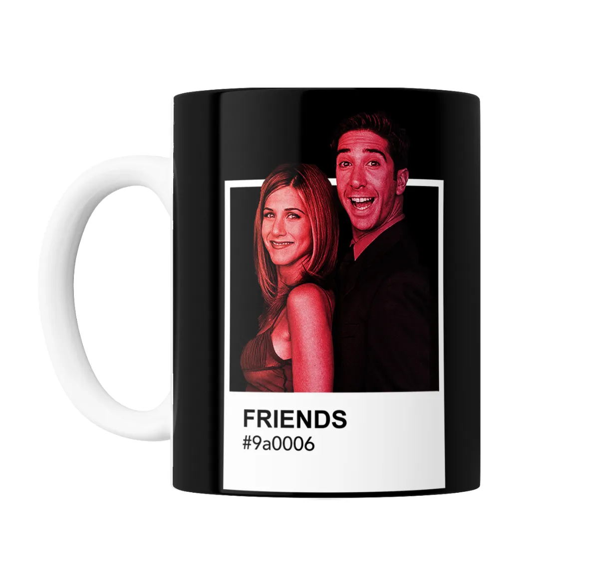 Taza de Cerámica Friends Pantone Rachel y Ross - vista 2
