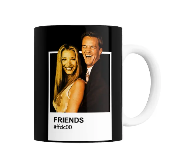 Taza de Cerámica Friends Pantone Amarillo #ffdc00