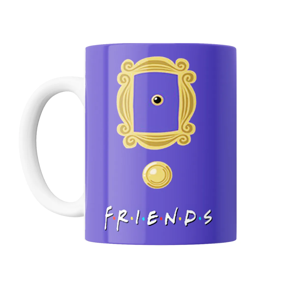 Taza de Cerámica Friends Puerta del Departamento de Monica - vista 2