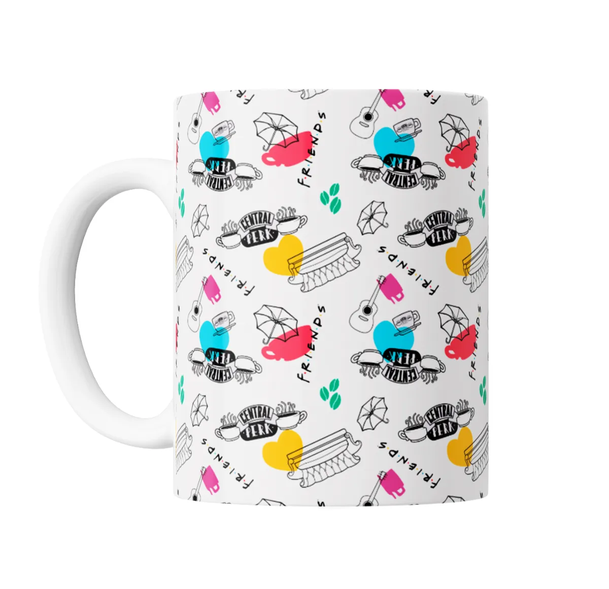 Taza de Cerámica Friends Patrón Central Perk - vista 2