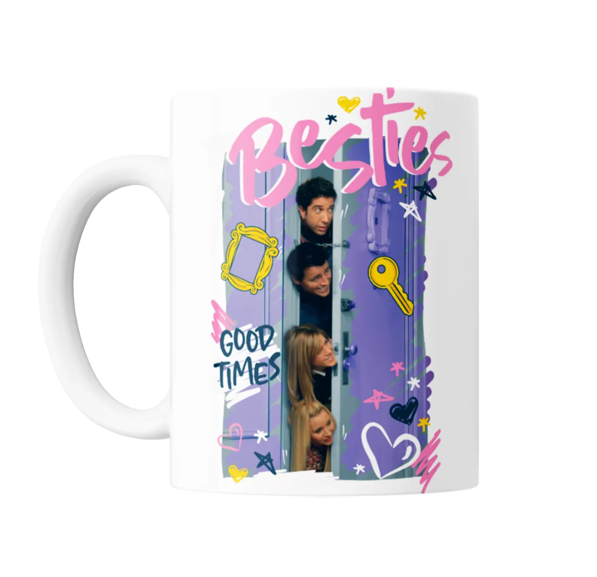 Taza de Cerámica Friends Besties Good Times - vista 2