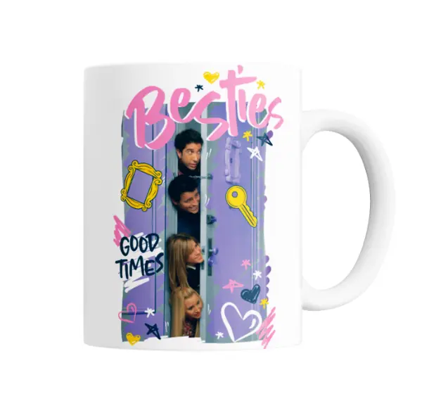 Taza de Cerámica Friends Besties Good Times