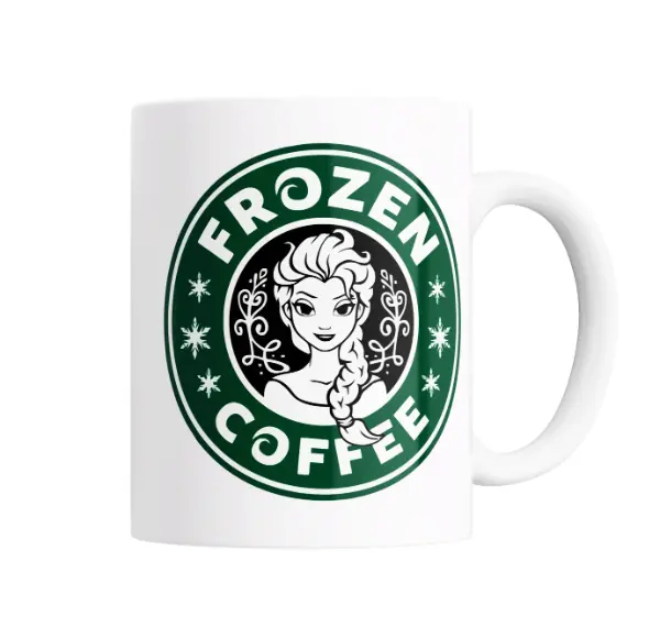 Taza de Cerámica Frozen Coffee Elsa