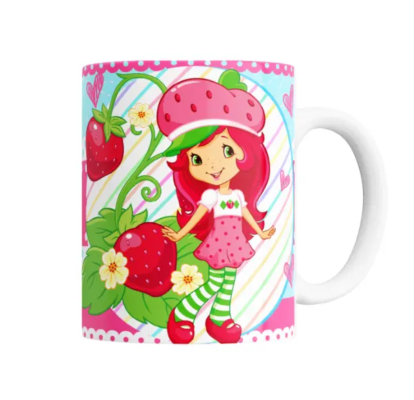 Taza de Cerámica Frutillita Strawberry Shortcake Frutillas