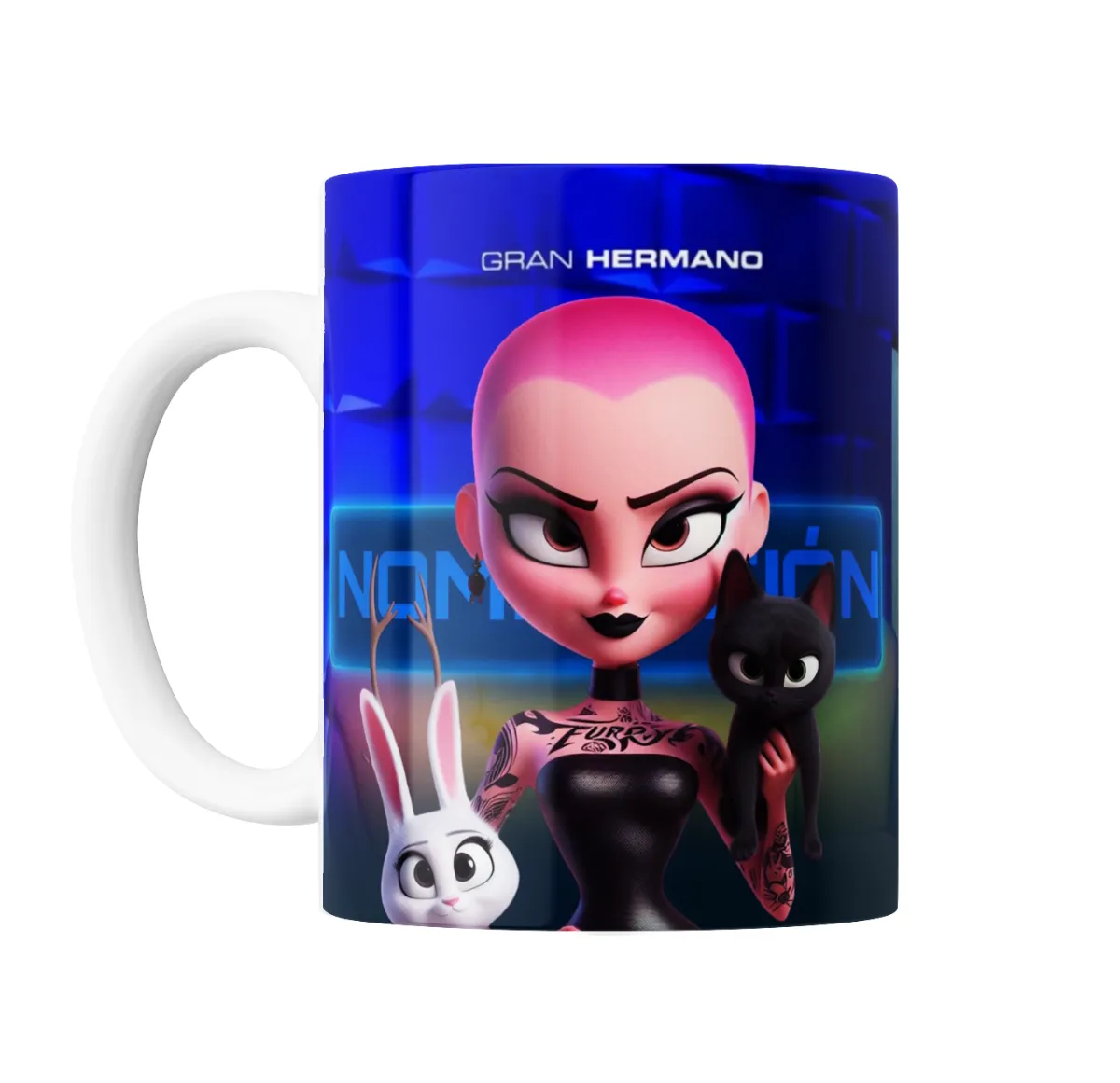 Taza de Cerámica Furia Gran Hermano Nominación - vista 2