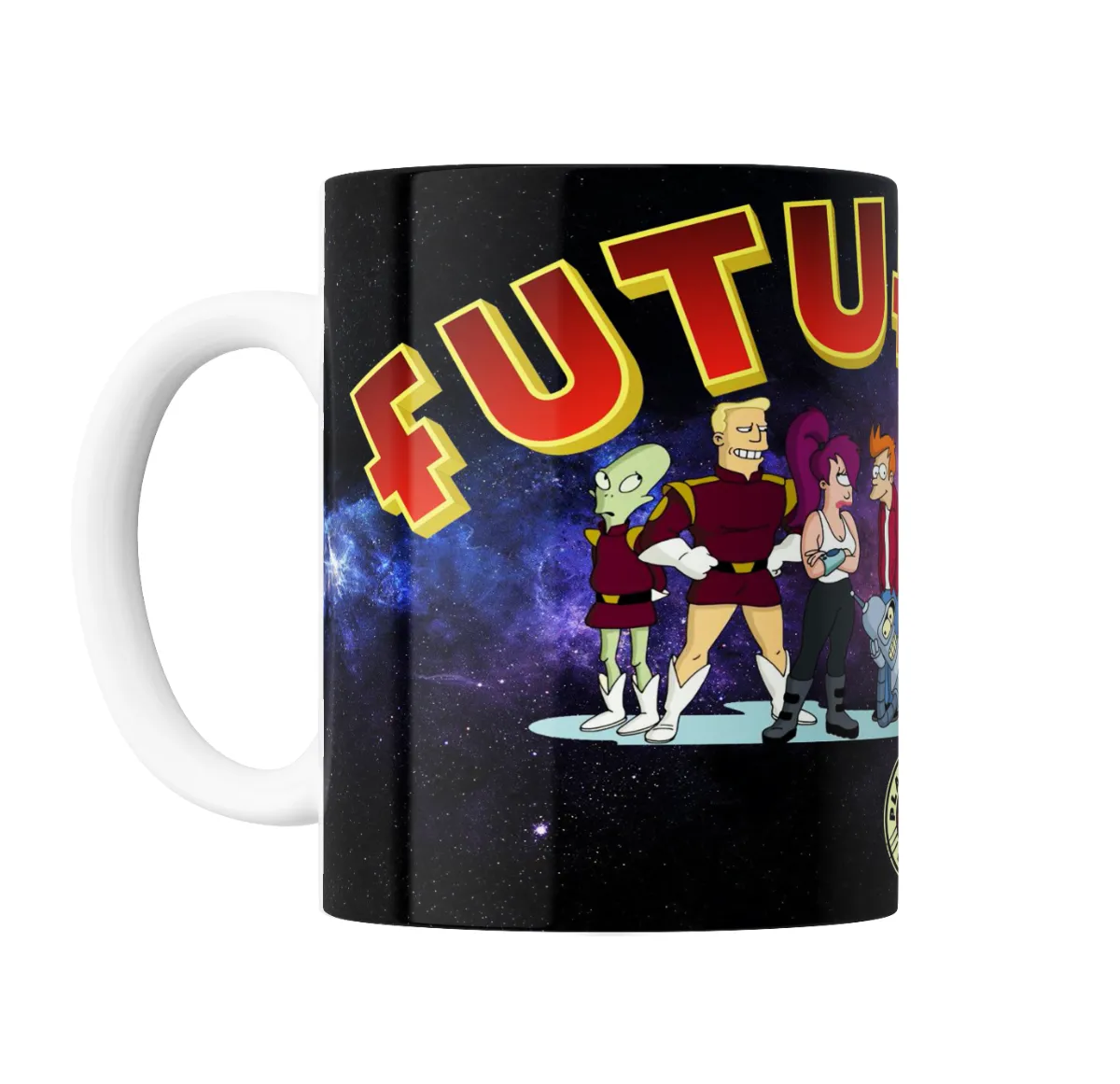 Taza de Cerámica Futurama Planet Express Tripulación - vista 2