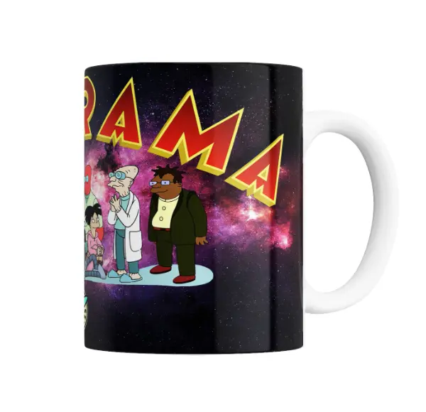 Taza de Cerámica Futurama Planet Express Tripulación