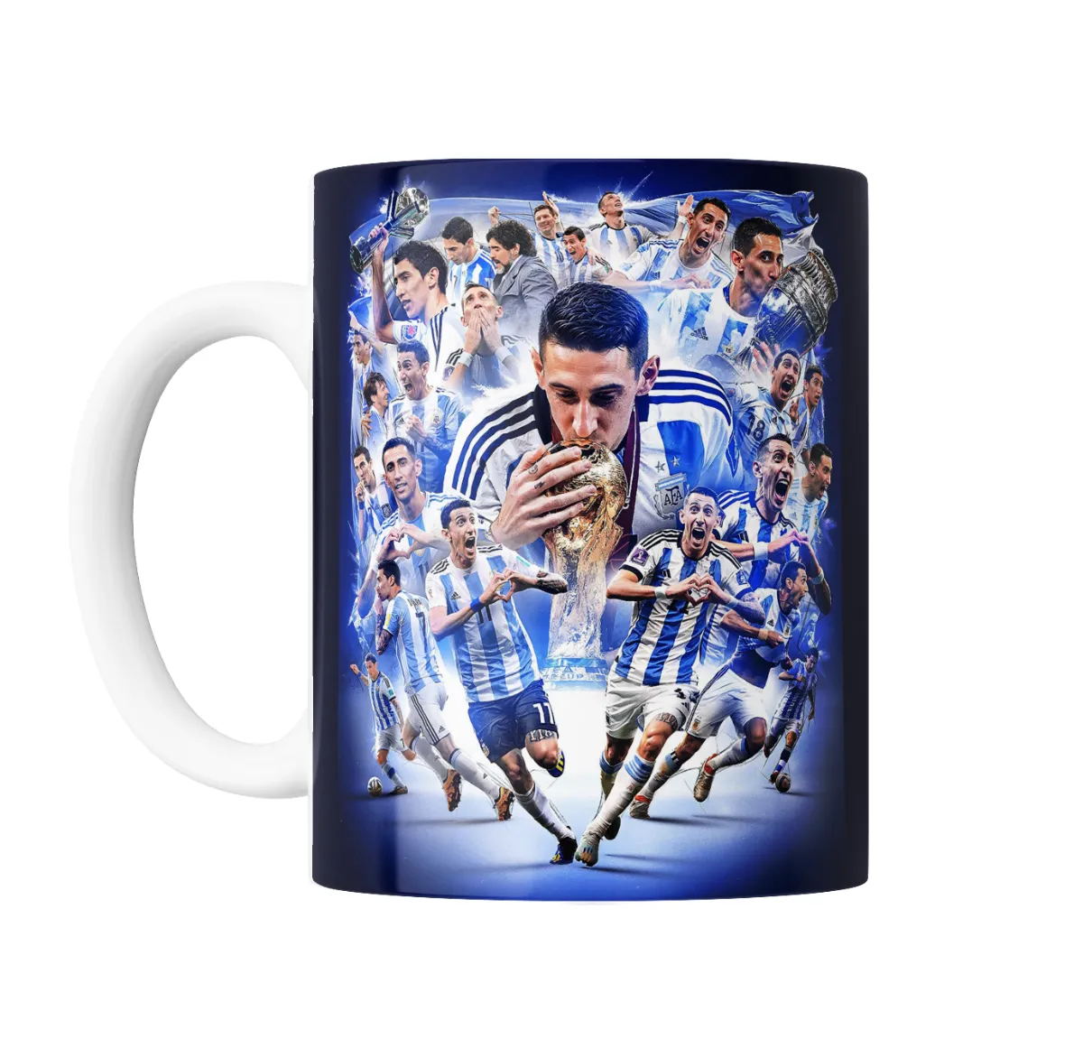 Taza de Cerámica Selección Argentina Campeón del Mundo Collage - vista 2