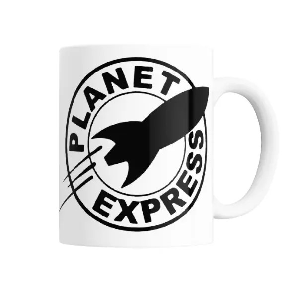 Taza de Cerámica Futurama Planet Express