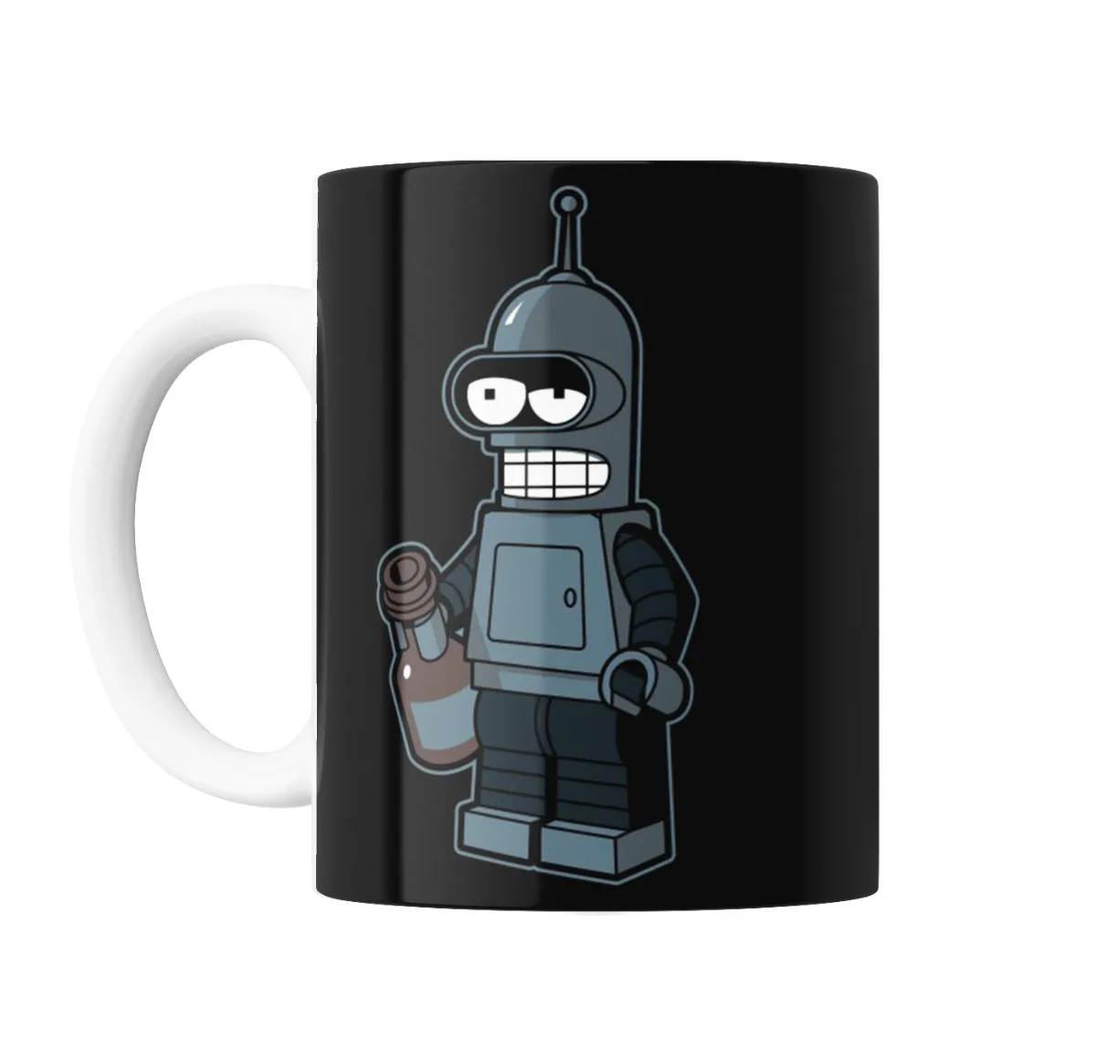 Taza de Cerámica Futurama Bender con cerveza - vista 2