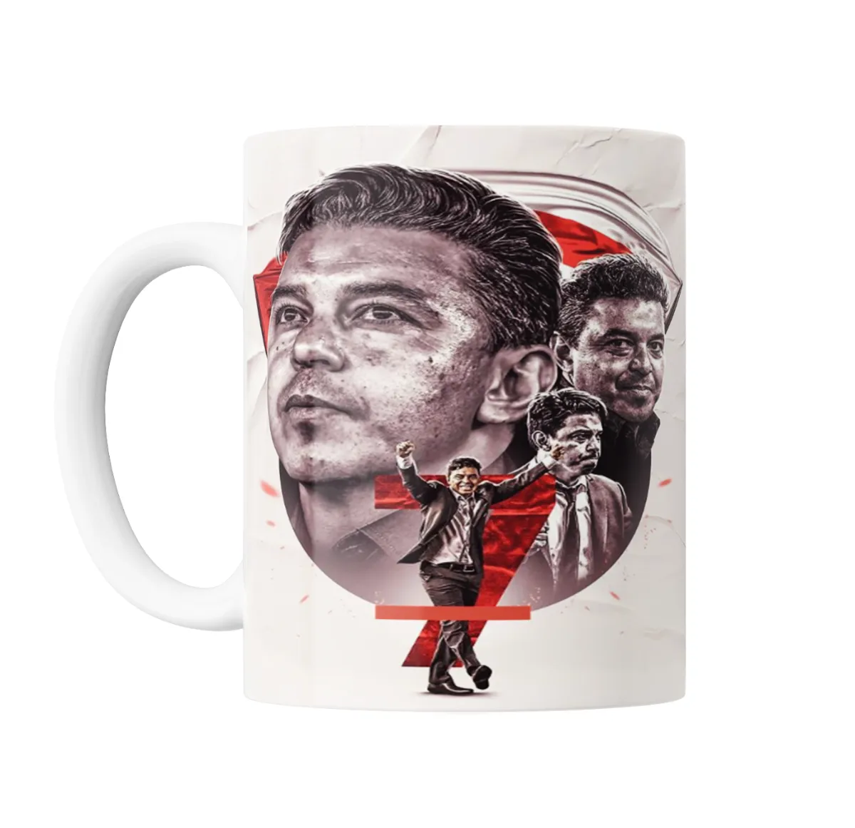 Taza de Cerámica Gallardo River Plate - vista 2