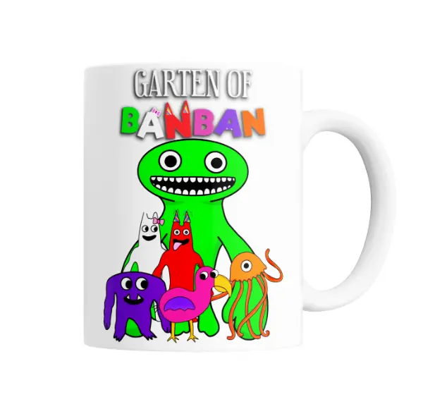 Taza de Cerámica Garten of Banban Personajes