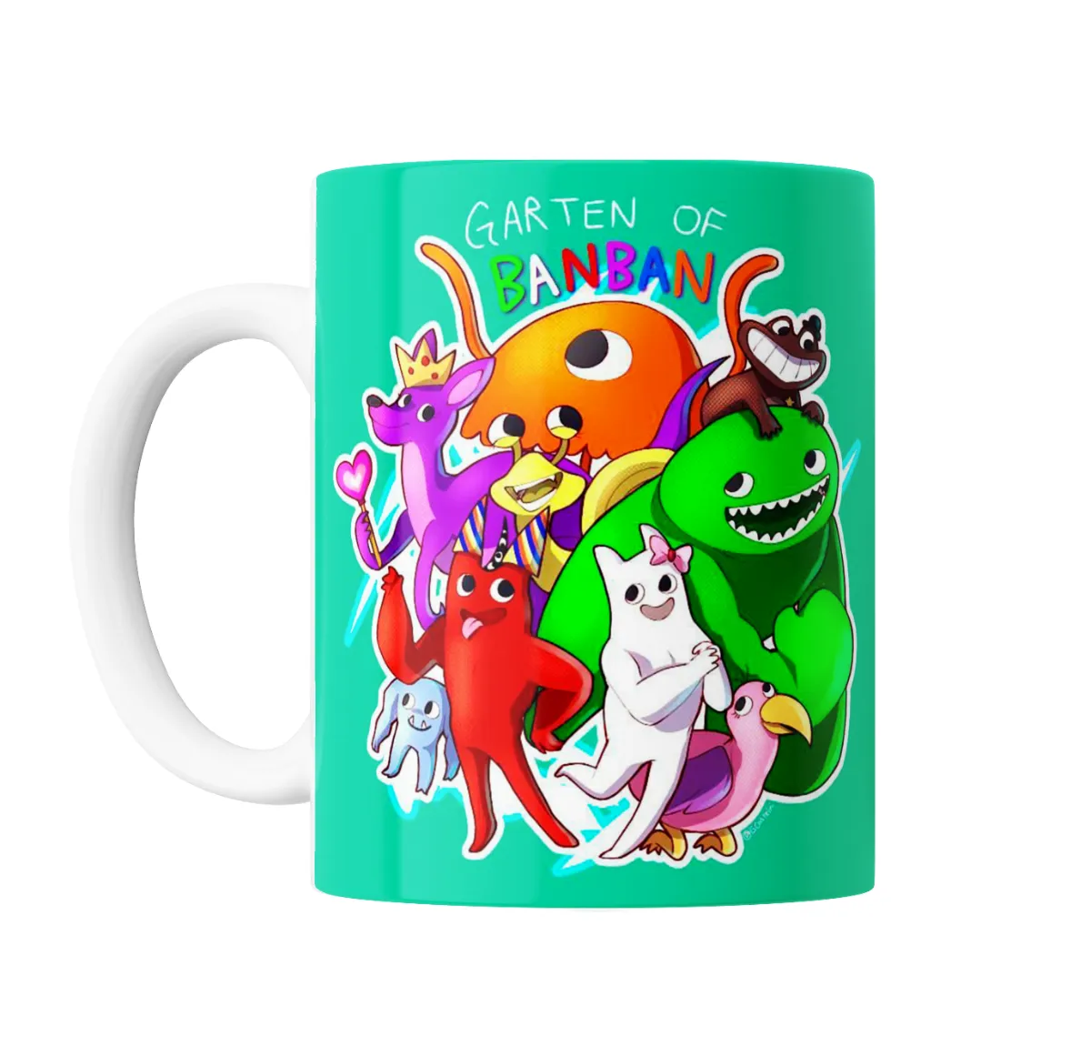 Taza de Cerámica Garten of Banban Personajes Coloridos - vista 2