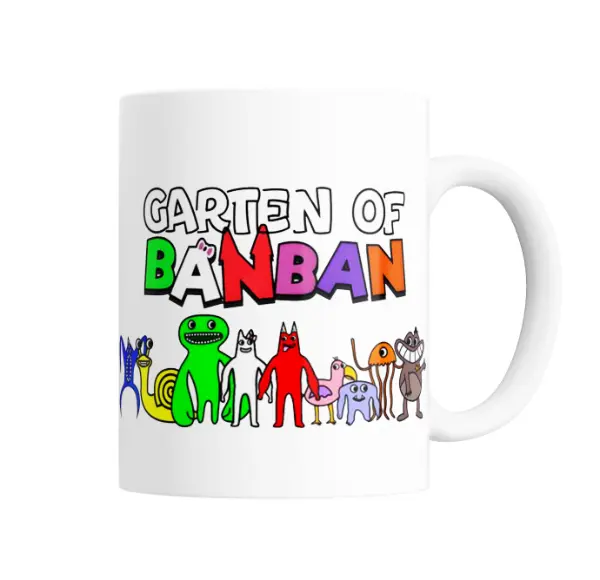 Taza de Cerámica Garten of BanBan Personajes