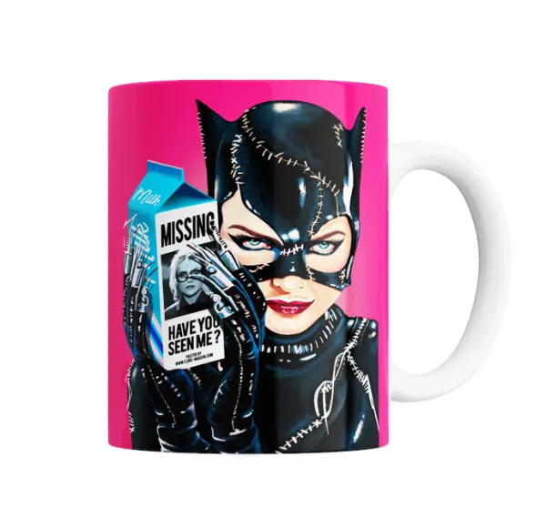 Taza de Cerámica Gatubela Missing Leche