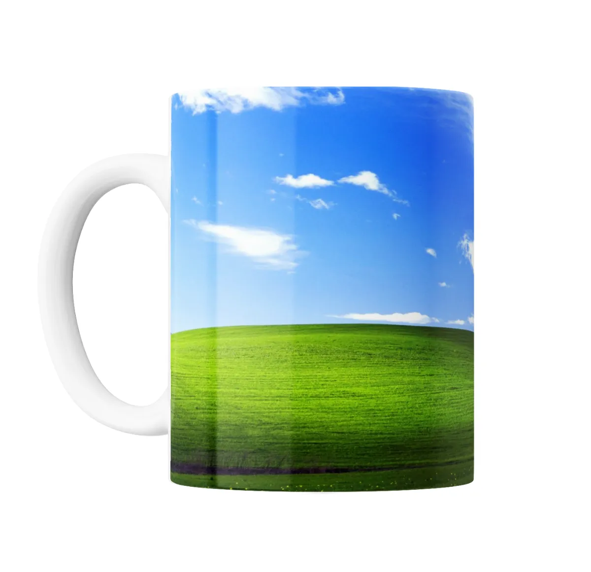 Taza de Cerámica Windows XP Fondo Bliss - vista 2
