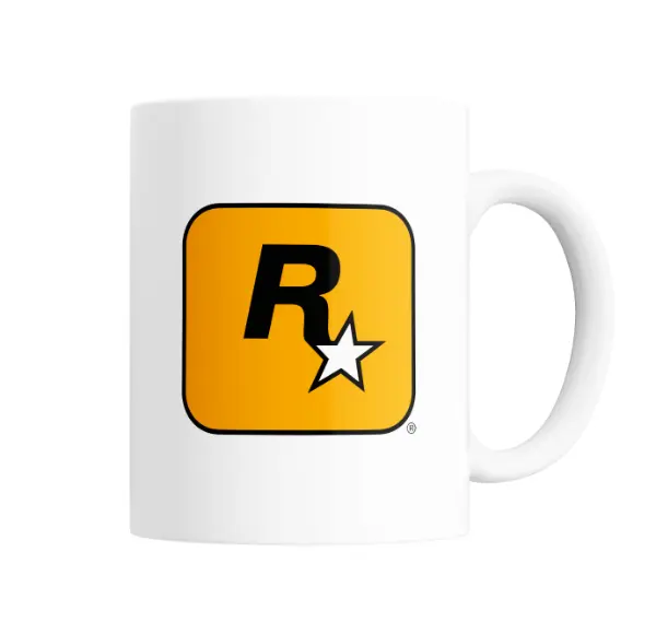 Taza de Cerámica Rockstar Games Logo
