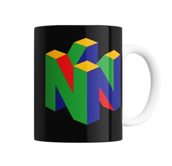 Taza de Cerámica Nintendo 64 Logo