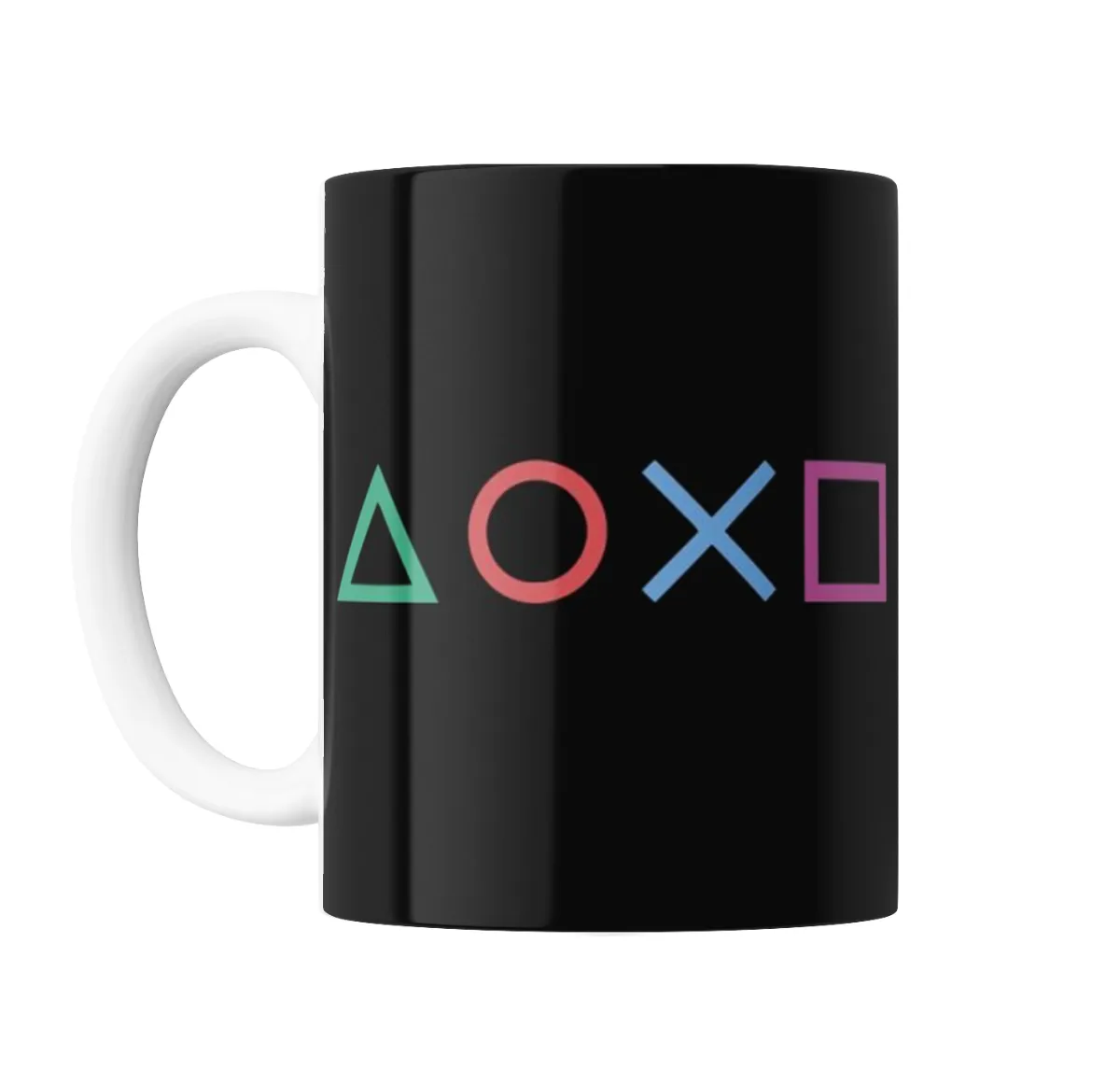 Taza de Cerámica PlayStation Símbolos Neón - vista 2