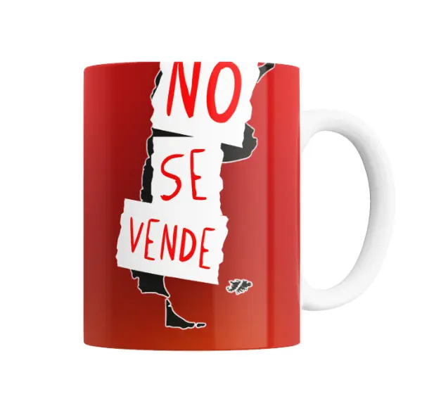 Taza de Cerámica Argentina No Se Vende