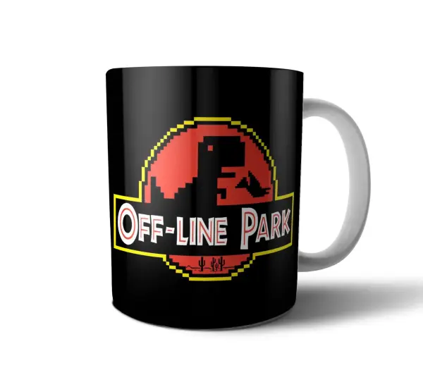 Taza de Cerámica Off-Line Park Dino Chrome
