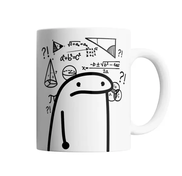 Taza de Cerámica Flork Fórmulas Matemáticas