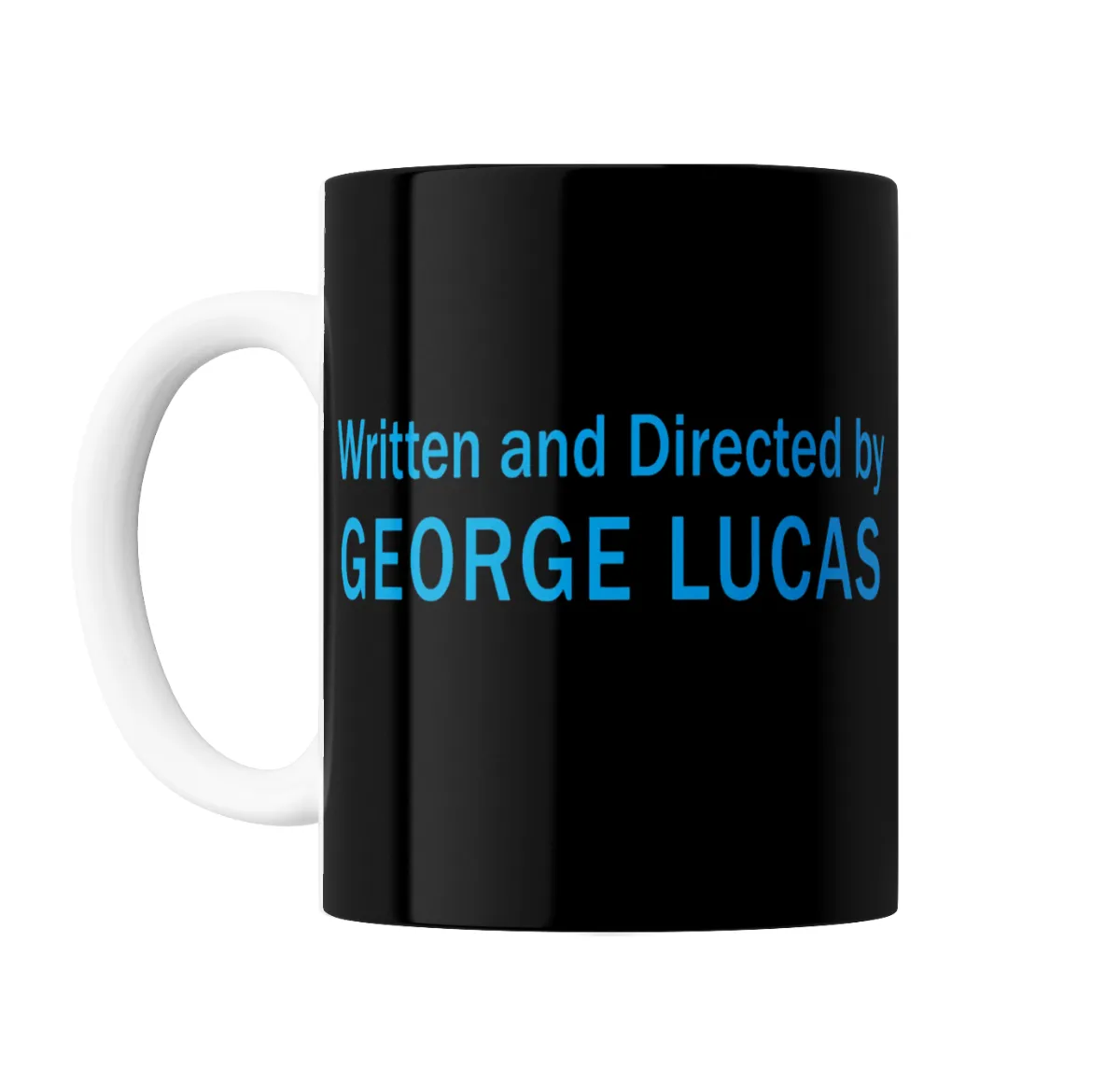 Taza de Cerámica George Lucas Escrito y Dirigido por - vista 2