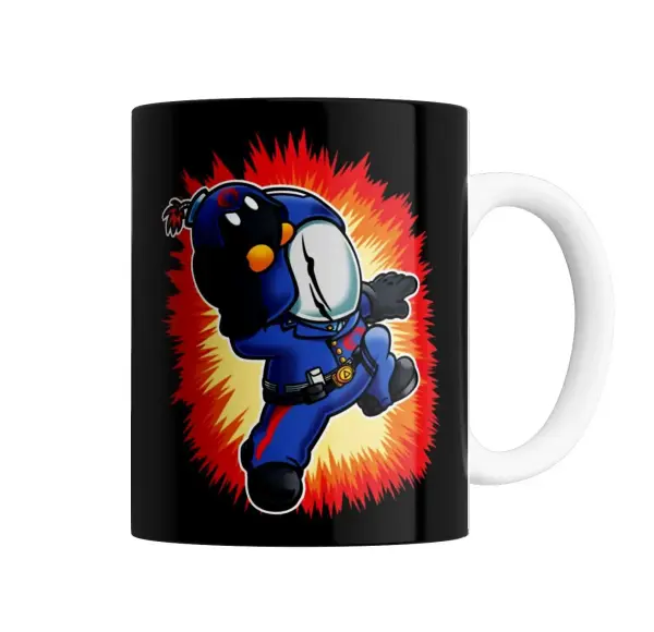 Taza de Cerámica GI Joe Cobra Chibi Explosión