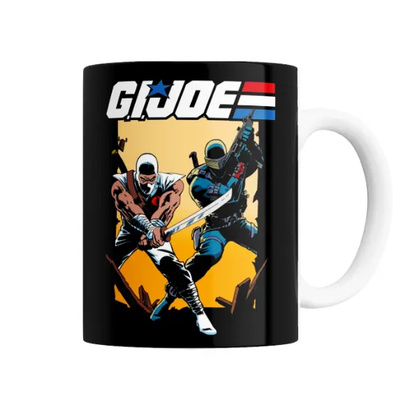 Taza de Cerámica GI Joe Storm Shadow contra Cobra