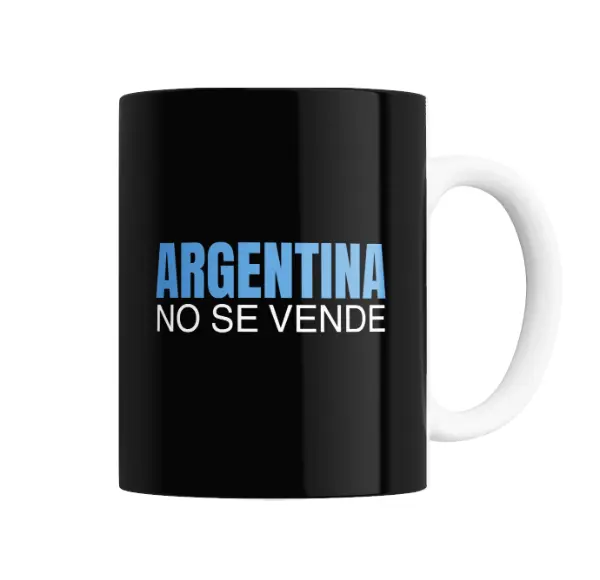 Taza de Cerámica Argentina No Se Vende