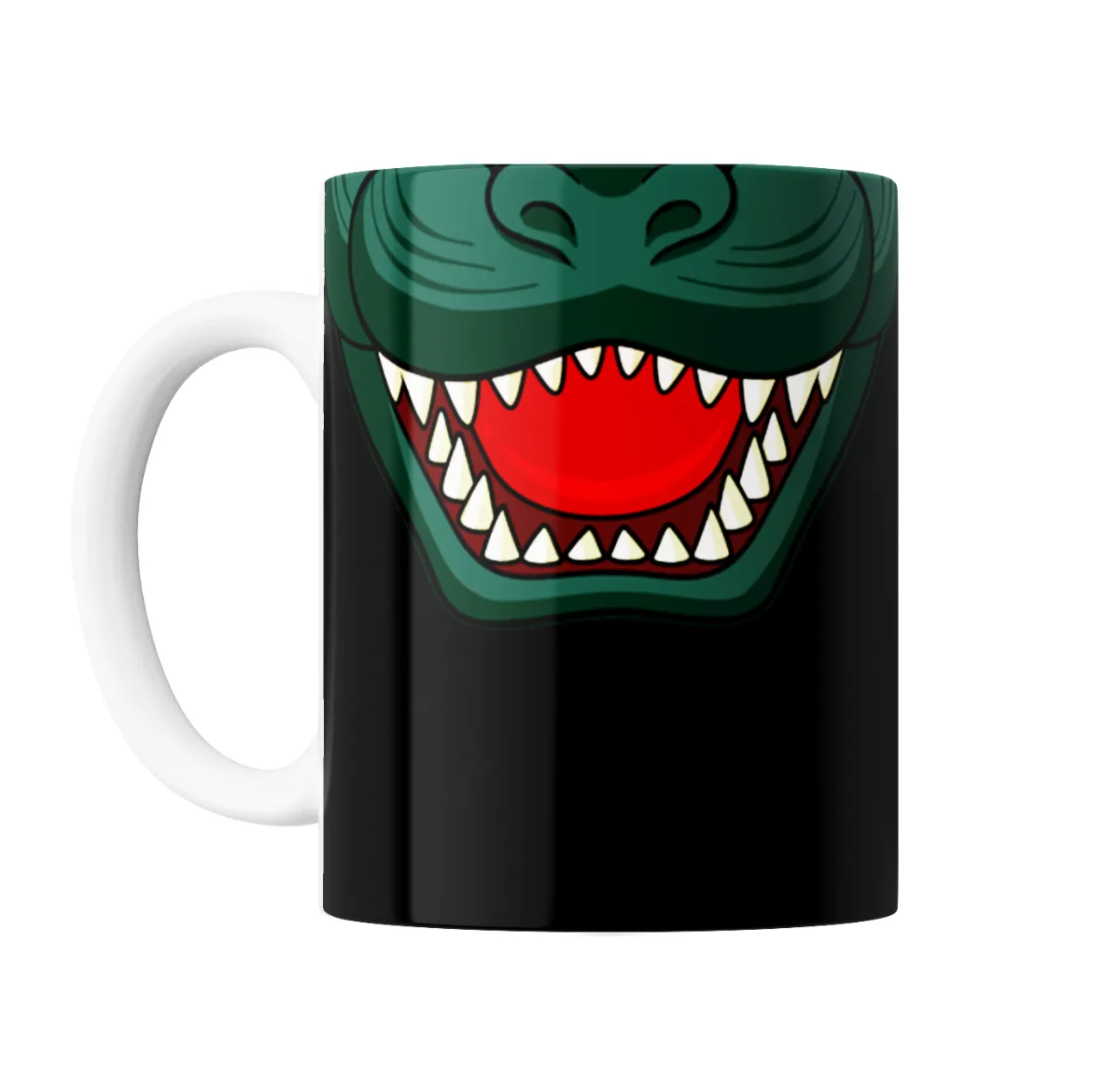 Taza de Cerámica Godzilla Boca con Dientes - vista 2
