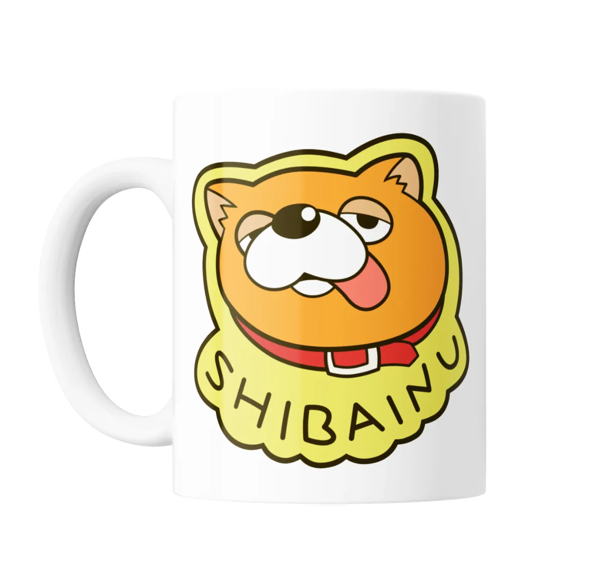 Taza de Cerámica Gokushufudou Shiba Inu Dibujo Animado - vista 2