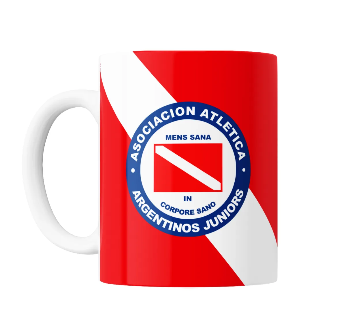 Taza de Cerámica Argentinos Juniors Escudo Mens Sana - vista 2