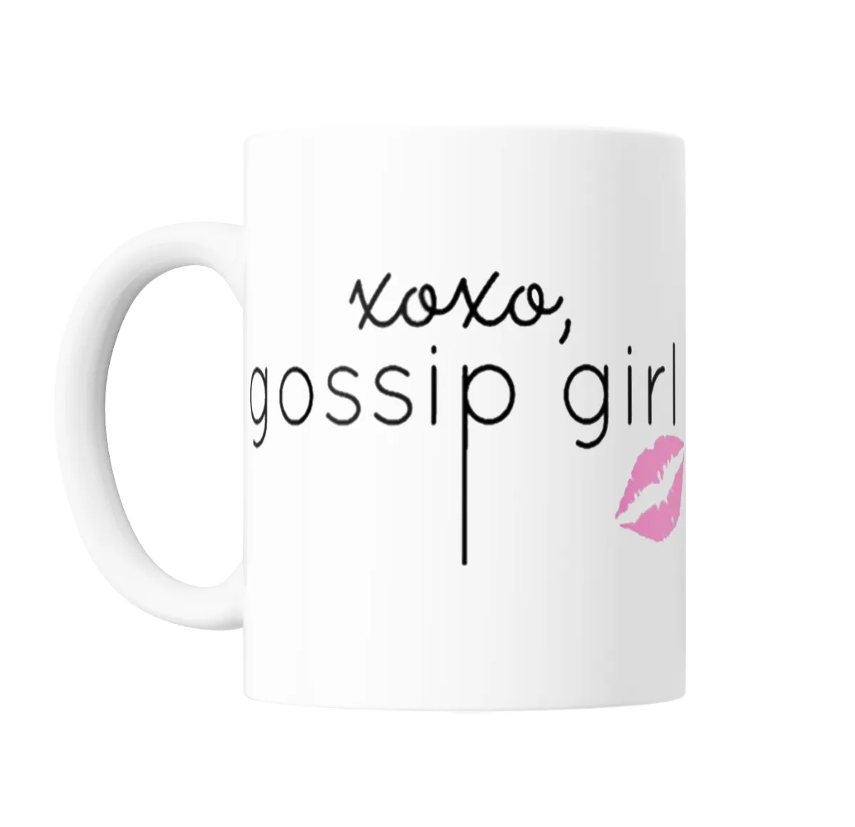 Taza de Cerámica Gossip Girl XOXO con Beso - vista 2